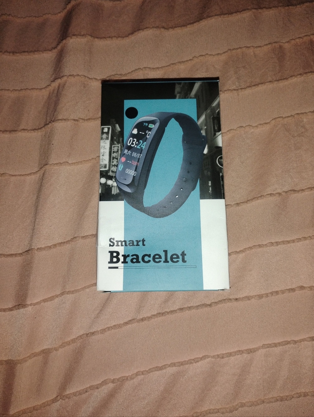 Smart Bracelet Fitness Tracker - Black